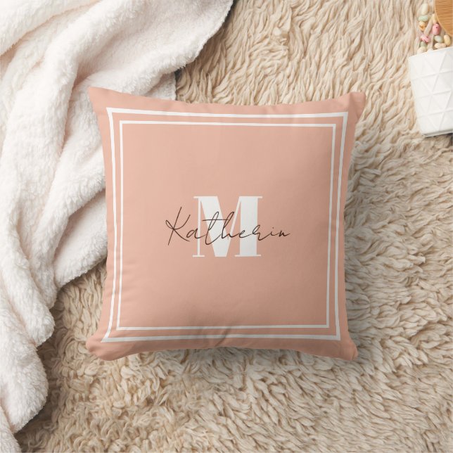 Benemde Blush Kleur F1B9A3 Kussen (Deken)