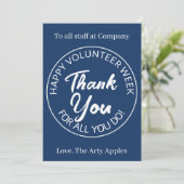 Bénévole merci (Debout devant)