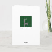 Bénévoles Appréciation Cartes de fin de année de N (Dos)