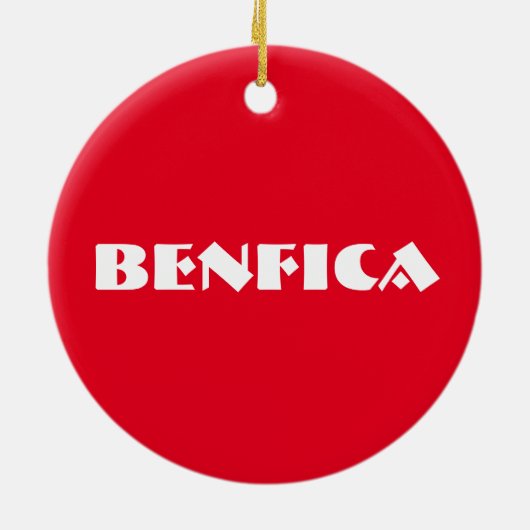 Benfica Circle Ornament (Achterkant)