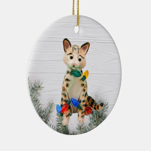 Bengaal Cat Ornament (Rechts)