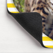 Bengaal Cat Valentijn Mousepad Muismat (Hoek)