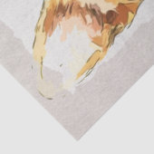 Bengaal Cat Waterverf Schets Tissuepapier (Detail)