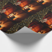 Bengaal Kat Kerstmis Cadeaupapier (Hoek)