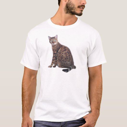 Bengaal kat t-shirt (Voorkant)