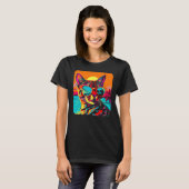 Bengaal Kat Zomerstrand T-shirt (Voorkant volledig)