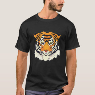 Bengaal Tiger Head, onverdiende grote kat, tijger  T-shirt