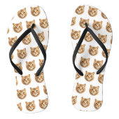Bengaalse Cat 3D geïnspireerd Teenslippers (Voetbed)