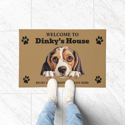 Bengaalse hond deurmat (Binnen)