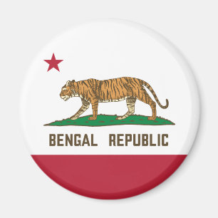 Bengaalse Republiek tijger - Bengaalse Pride Magneet