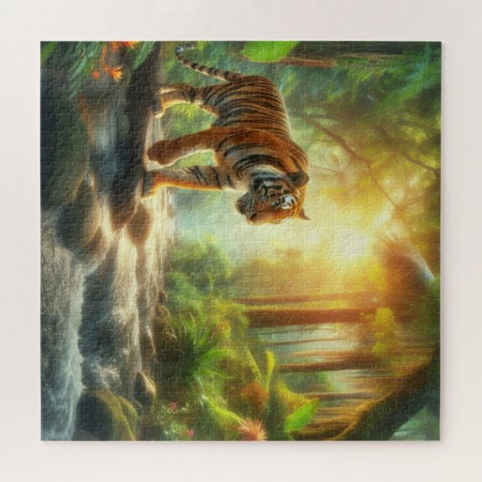 BENGAALSE TIJGER 3 LEGPUZZEL (Horizontaal)