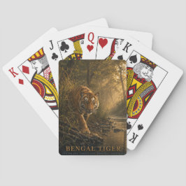 Bengaalse Tijger Sal Woud DIEREN Pokerkaarten