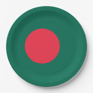 Bengaalse Vlag (Bangladesh) Papieren Bordje