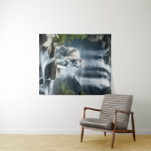 Bengaalse witte tijger in Natuur Wandkleed (In Situ (horizontaal))