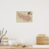 Bengal, Bahar, Oudes, Allahabad Poster (Keuken)