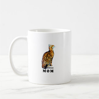 Bengal Cat Mom Shirt Domestic Rosetted Brown Ben Koffiemok