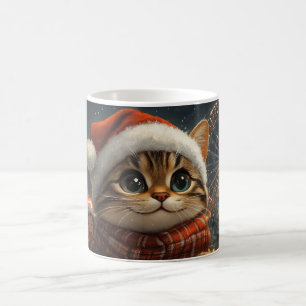 Bengal Cat Roller Onderzetter Kerst Koffiemok