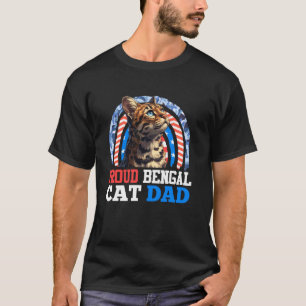 Bengal Katten TROTS BENGAL KATTEN PAPA VS Mensen T-shirt