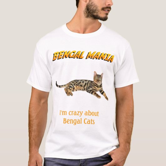 Bengal Mania T-Shirt (Voorkant)