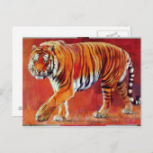 Bengal Tiger Briefkaart (Voorkant / Achterkant)