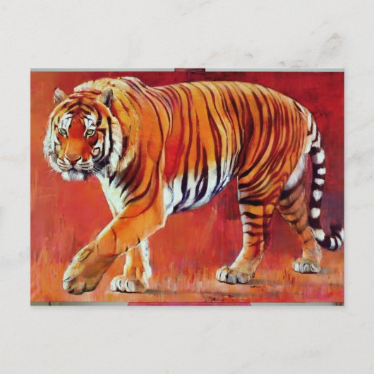 Bengal Tiger Briefkaart (Voorkant)