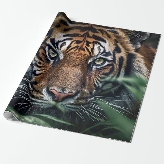 Bengal Tiger Cadeaupapier (Uitgerold)