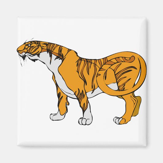 Bengal Tiger Magneet (Voorkant)