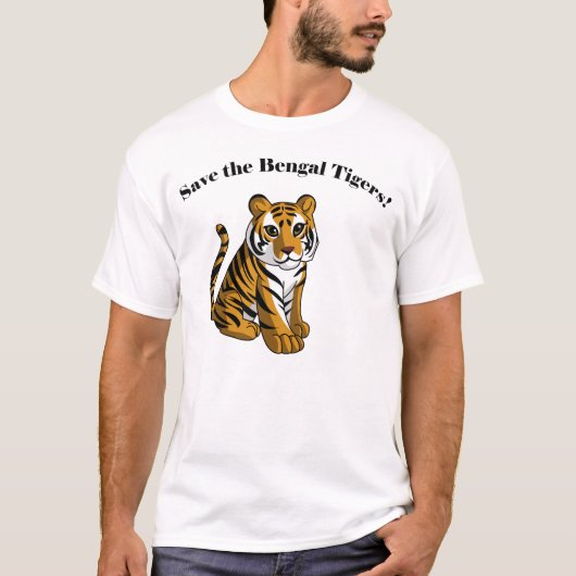 Bengal Tiger T-shirt (Voorkant)