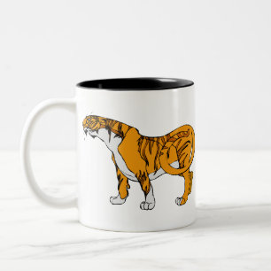 Bengal Tiger Tweekleurige Koffiemok