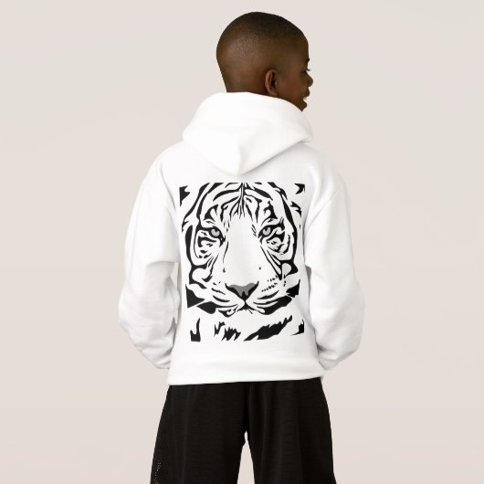 Bengal Tiger Universal Pullover Hoodie (Achterkant volledig)
