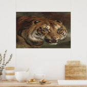 Bengal Tiger vous regardant poster (Cuisine)