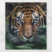 Bengal Tiger Wijn Etiket (Enkel label)