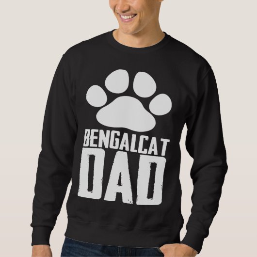 Bengalcat dad trui (Voorkant)