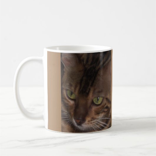 Bengale Cat - Classique Coffee Tea Cup Mug (Gauche)