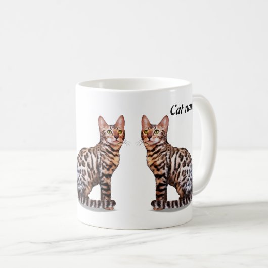 Bengale Chat Mug (Devant droit)
