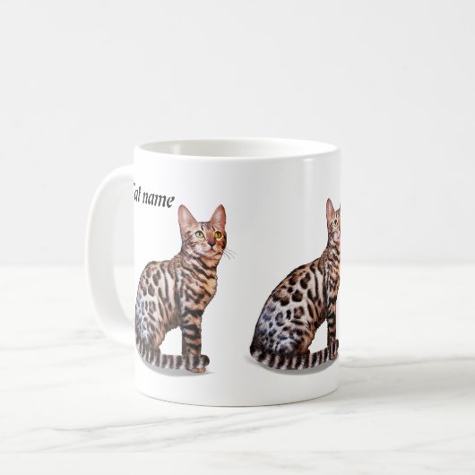 Bengale Chat Mug (Devant gauche)