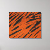 Bengale Grilles Black Orange Tie Tee Toile Envelop (Recto)