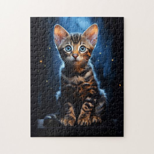 Bengale kat legpuzzel (Verticaal)