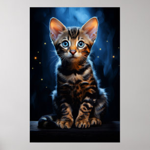 Bengale kat poster