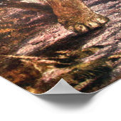 Bengale tijger van CE Swan,  in het wild levende d Poster (Hoek)