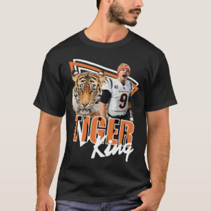 Bengalen Joe Burrow Tijger Koning 1 T-shirt