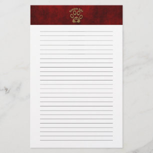 Bengalen kattenras gevoerd briefpapier