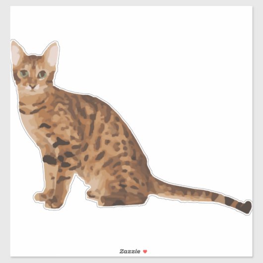 Bengalen Sticker (Vel)