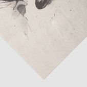 Bengalen tijger portret tissuepapier (Detail)