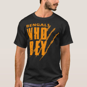 Bengalen TShirtwho dey tijgers bengalen T-shirt