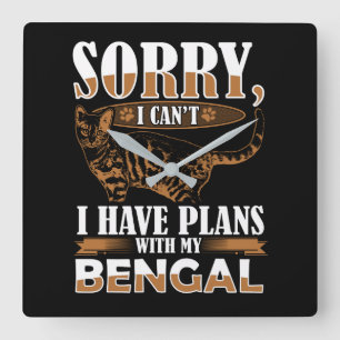 Bengalen Vierkante Klok