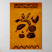  Bengalese Folk Drawing Poster (Voorkant)