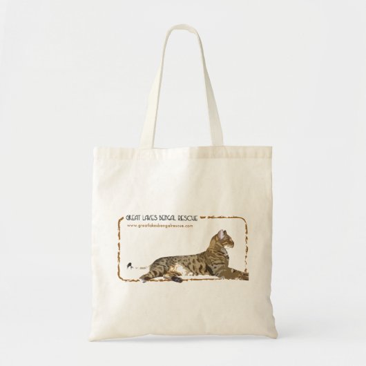 Bengalese reddingszak voor grote meren tote bag (Voorkant)