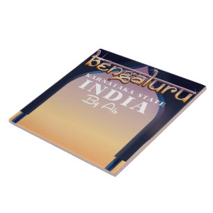 Bengaluru, Indiase reisposter Tegeltje