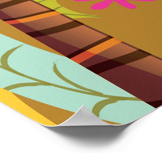 Bengaluru Indische reisposter Poster (Hoek)